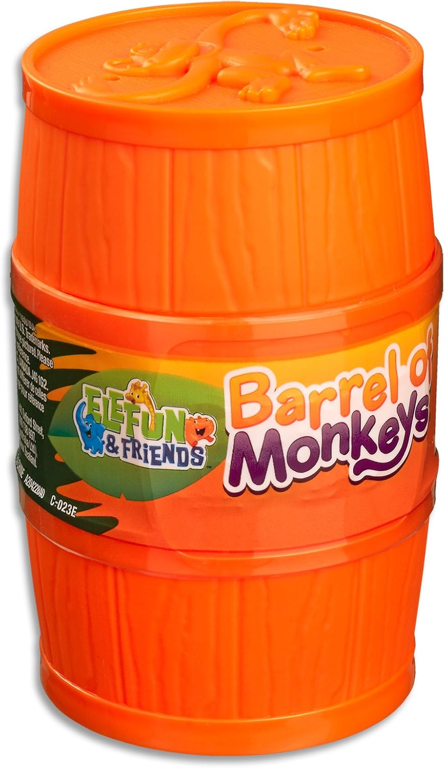 Hasbro Barrel of Monkeys - Elefun and Friends: Balance Carefully or Lose Your Turn - Preschool Games and Toys for Kids Ages 3+"