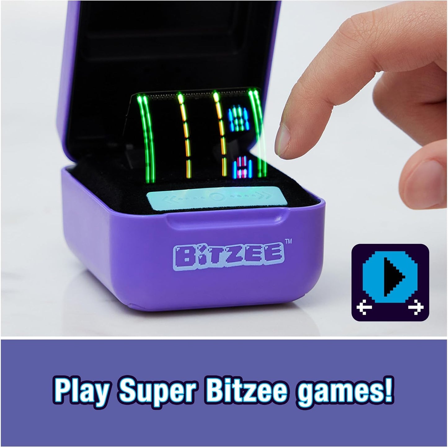 Bitzee Interactive Toy: Virtual Pet with 15 Animals, Reacts to Touch, Kids' Toy for Girls and Boys