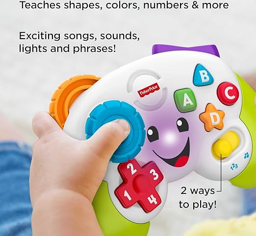 Fisher-Price Laugh & Learn Controller Toy Interactive Game for Babies & Toddlers 6+ Months