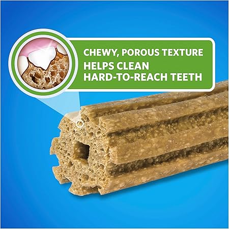 Dentalife Large Breed Adult Dog Treats 587g Pack of 18 Chews for Healthy Teeth