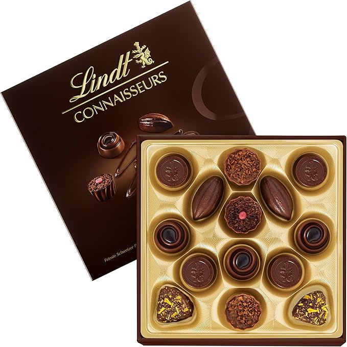 Lindt 140g Dark Chocolate Pralines A Gourmet Selection for Connoisseurs