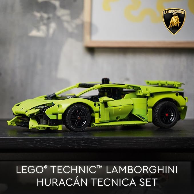 LEGO Technic Lamborghini Huracán Tecnica 42161 Model Kit Racing Car for Kids and Collectors