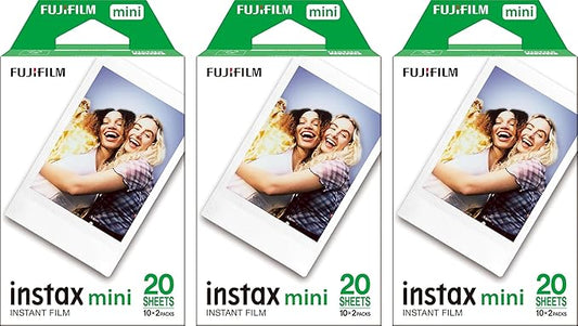 Fujifilm Instax Mini Camera Film 60 Pack High Quality Instant Prints