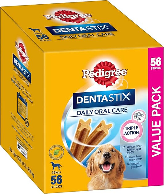 PEDIGREE DentaStix Dental Treats for Large Dogs 56 Count