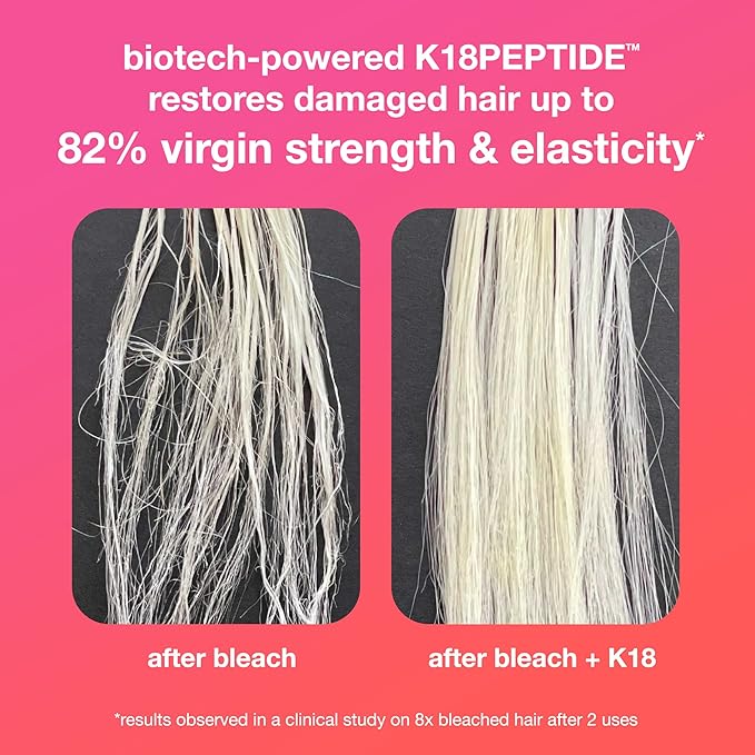 K18 Molecular Repair Hair Mask 50ml Leave-In Treatment for Healthier Stronger Hair