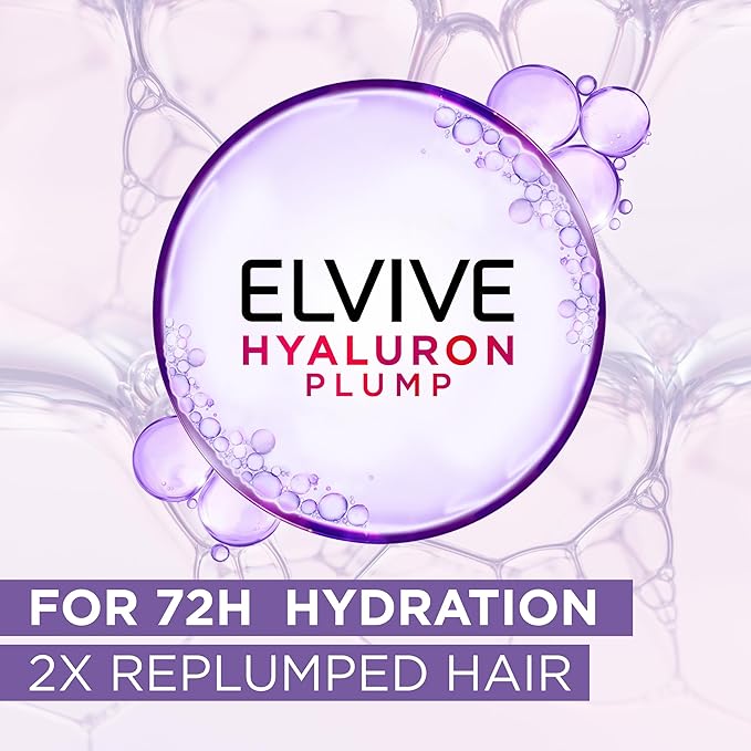 L'Oréal Paris Elvive Hyaluron Plump 150ml Hair Serum  Replumping & Reshaping Formula