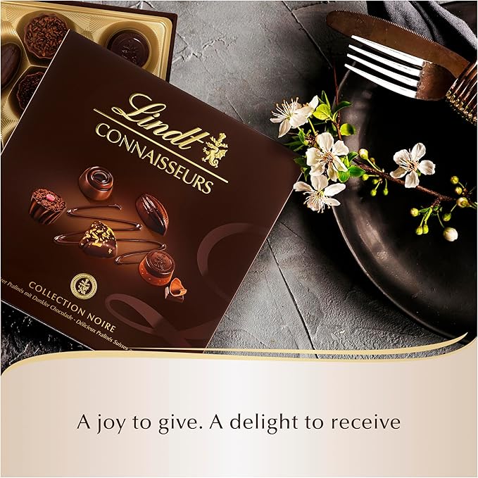 Lindt 140g Dark Chocolate Pralines A Gourmet Selection for Connoisseurs