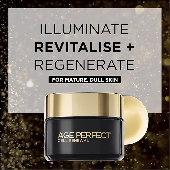 L'Oréal Paris Age Perfect 50ml Day Cream Revitalizing & Glow-Boosting Formula for Mature Skin