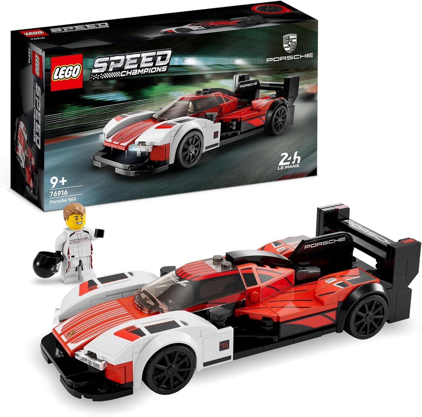 LEGO Speed Champions 76916 Porsche 963 Building Set