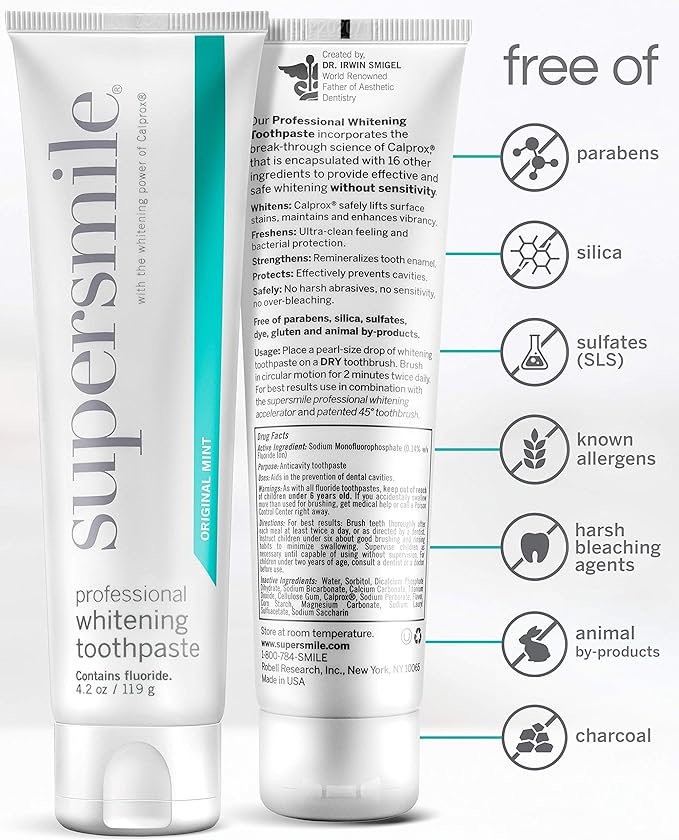 Supersmile Professional Teeth Whitening Toothpaste