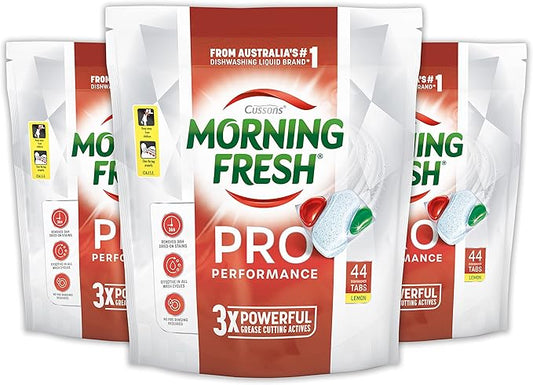 Morning Fresh 132 Dishwasher Tablets Pro Strength Cleaning Mega Value Pack