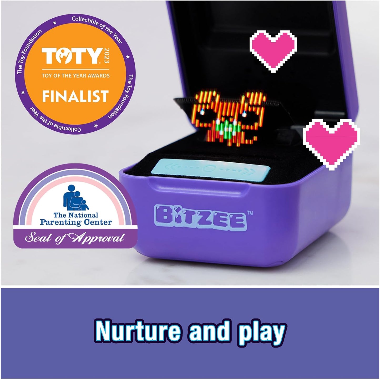 Bitzee Interactive Toy: Virtual Pet with 15 Animals, Reacts to Touch, Kids' Toy for Girls and Boys