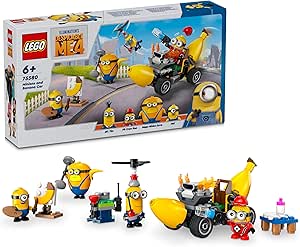 LEGO® Minions Banana Car Playset 75580  Fun Building Set for Kids 6+