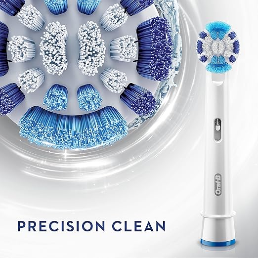 Oral-B Precision Clean Electric Toothbrush Refills 10 Pack Bulk