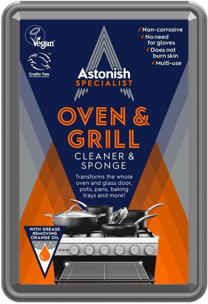 Astonish Oven & Grill Cleaner pack of 250g for Powerful Stain Removal