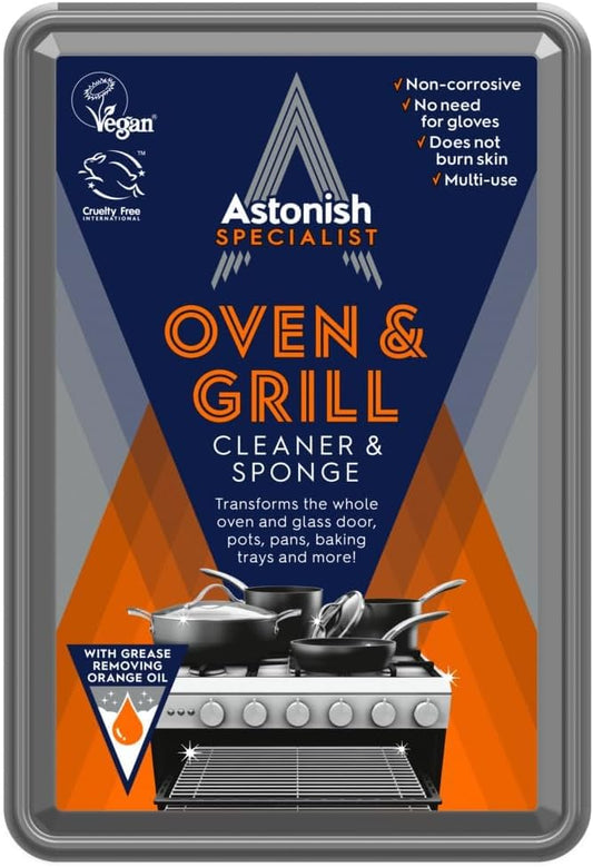 Astonish Oven & Grill Cleaner pack of 250g for Powerful Stain Removal