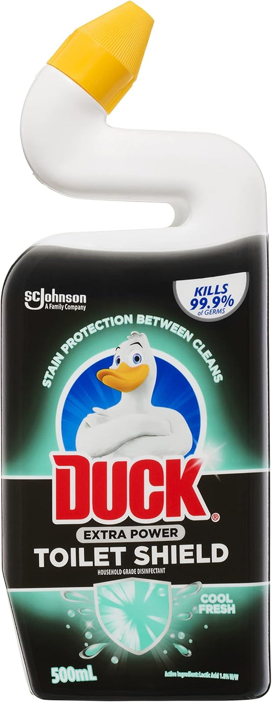 Duck Extra Power Liquid Toilet Cleaner Cool Fresh Fragrance 500 mL