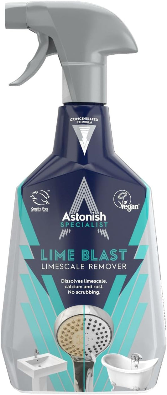 Astonish Specialist Lime Blast Limescale Remover for Bathroom and Kitchen Cleaning