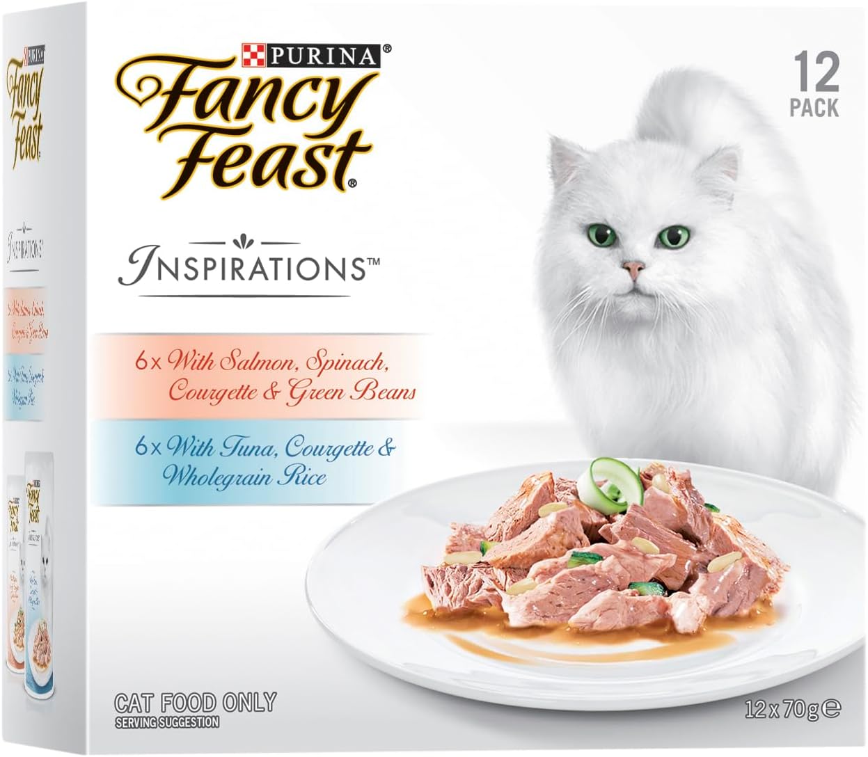 Fancy Feast Salmon and Tuna Variety Pack  24 x 70g