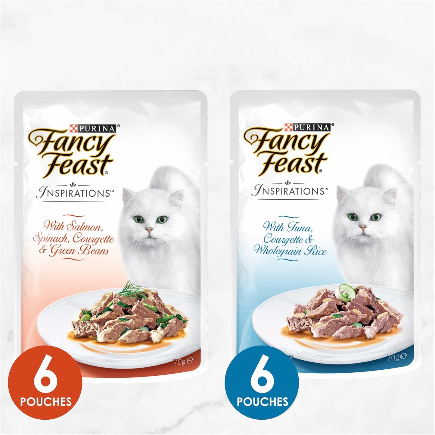 Fancy Feast Salmon and Tuna Variety Pack  24 x 70g