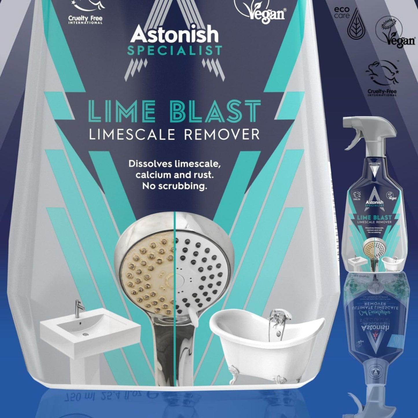 Astonish Specialist Lime Blast Limescale Remover for Bathroom and Kitchen Cleaning