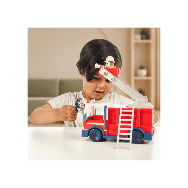 BLUEY Firetruck Set Firefighter Figures & Fun Accessories for Kids