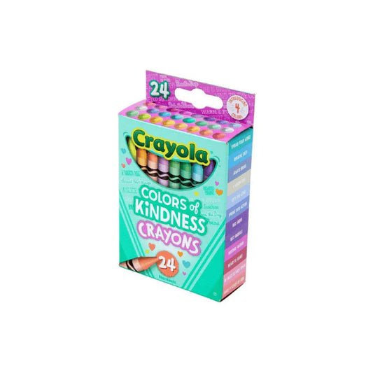 Crayola Special Edition 24ct Colors of Kindness Crayons Perfect for Gifting