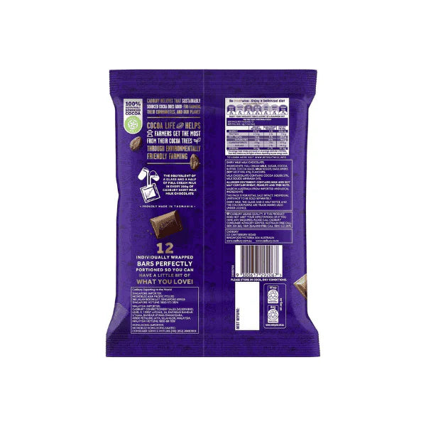 Cadbury Dairy Milk Chocolate Share Pack 144g Pure Chocolate Bliss for Everyone