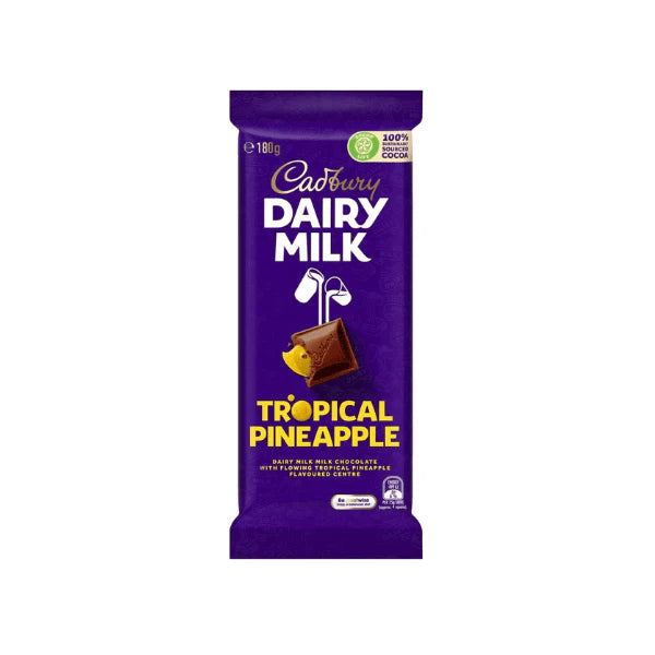 Cadbury Trop Pineapple A Tropical Chocolate Escape 180 g