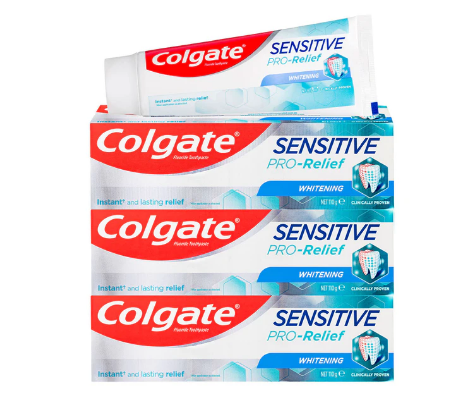 Colgate Sensitive Pro-Relief Whitening Toothpaste  3 x 110g