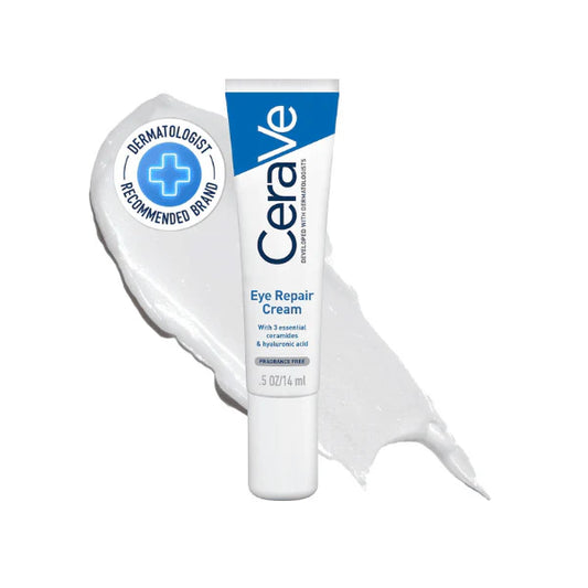 CeraVe Eye Repair Cream 14ml Moisturizes & Reduces Puffiness & Dark Circles