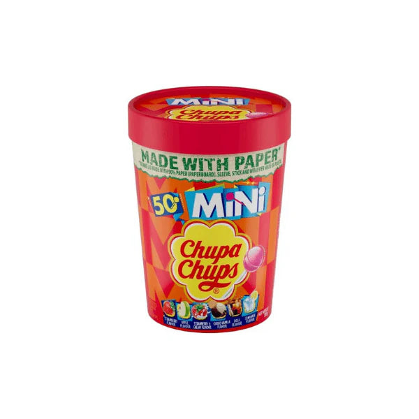 Chupa Chups Mini Tube Lollipops 50-Count A Flavorful Variety for Every Occasion