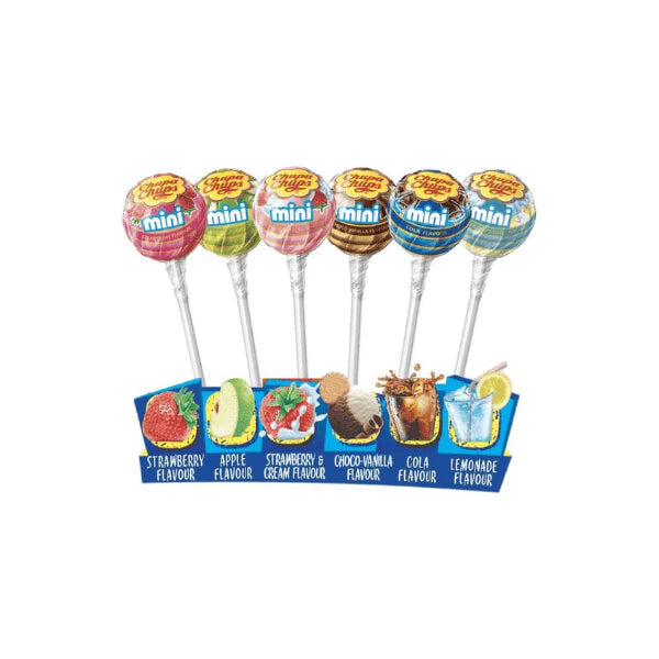 Chupa Chups Mini Tube Lollipops 50-Count A Flavorful Variety for Every Occasion