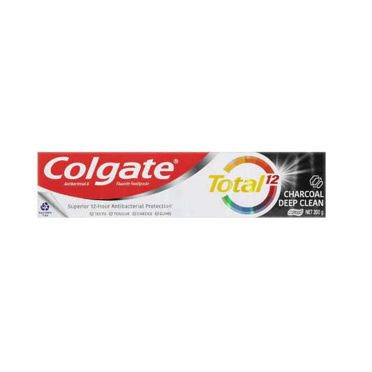 Colgate Total 200g Charcoal Deep Clean Toothpaste Powerful Whitening & Freshness