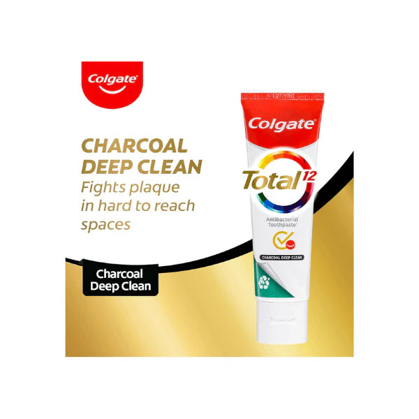 Colgate Total 200g Charcoal Deep Clean Toothpaste Powerful Whitening & Freshness