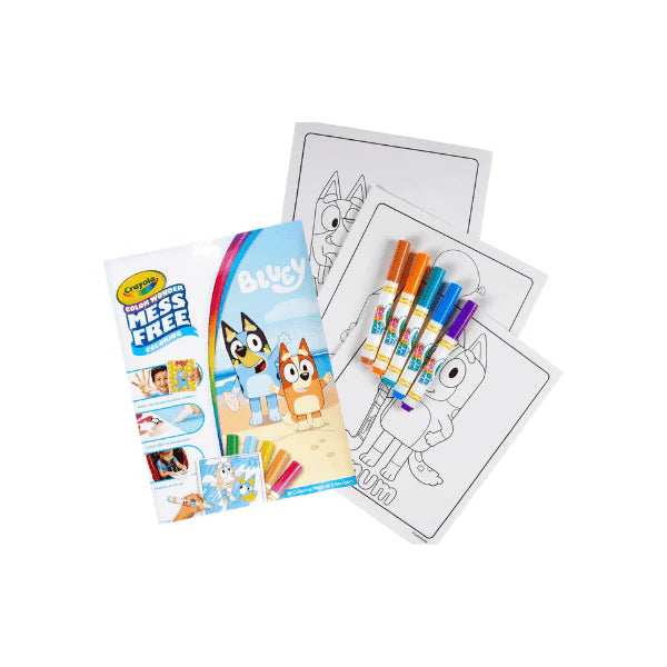 Crayola Color Wonder Bluey 18 Pages of Surprises & Mess-Free Markers