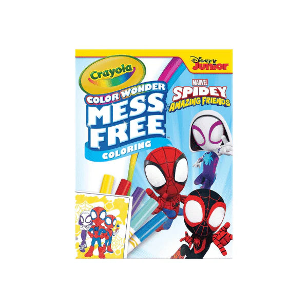 Crayola Color Wonder Spidey Creative Coloring Without the Mess