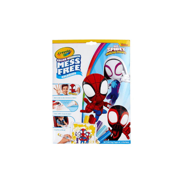 Crayola Color Wonder Spidey Creative Coloring Without the Mess