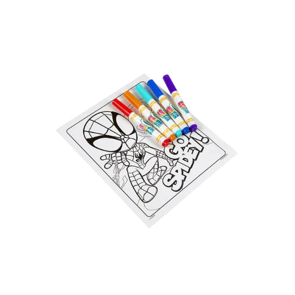 Crayola Color Wonder Spidey Creative Coloring Without the Mess