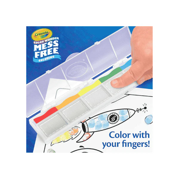 Crayola Mess-Free Finger Painting Set Ideal for Creative Play Ages 3-6