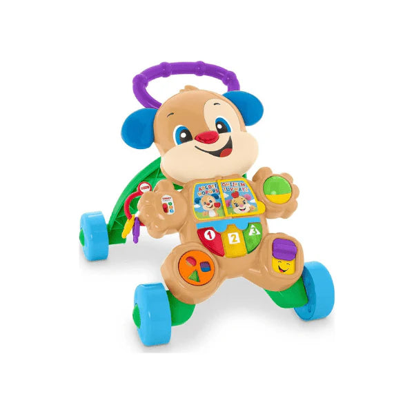 Fisher-Price Puppy Walker Laugh & Learn Fun Learning Toy for Babies Interactive & Engaging