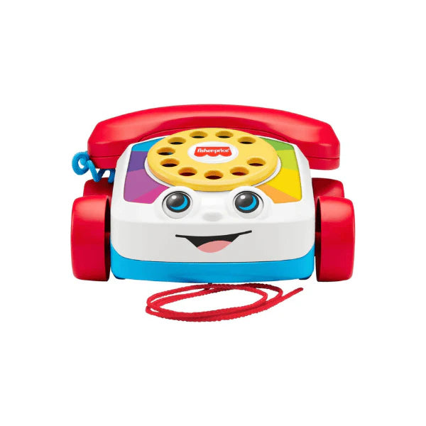 Fisher-Price Pull-Along Chatter Telephone Fun Pretend Phone Toy for Toddlers