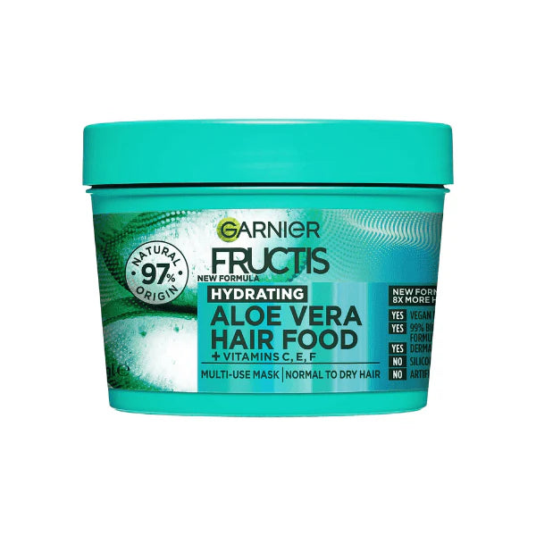 Garnier Fructis 3-in-1 Hair Mask Aloe Vera 390ml Hydration & Shine