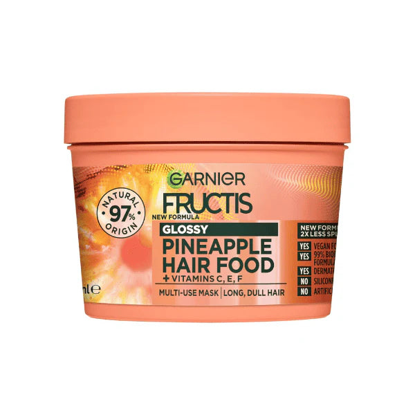 Garnier Fructis Hair Food Unlock the Secret to Glossy Healthy Long Hair