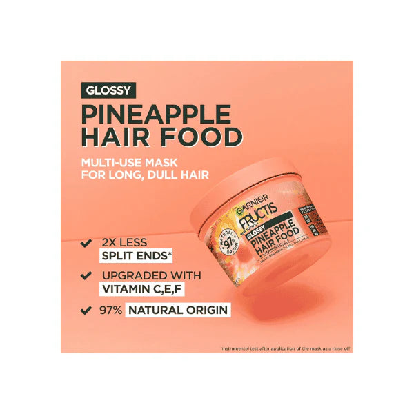 Garnier Fructis Hair Food Unlock the Secret to Glossy Healthy Long Hair