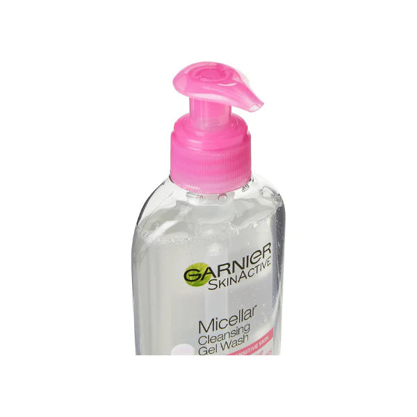 Garnier Gentle Micellar Cleansing Gel Wash 200ml For All Skin Types