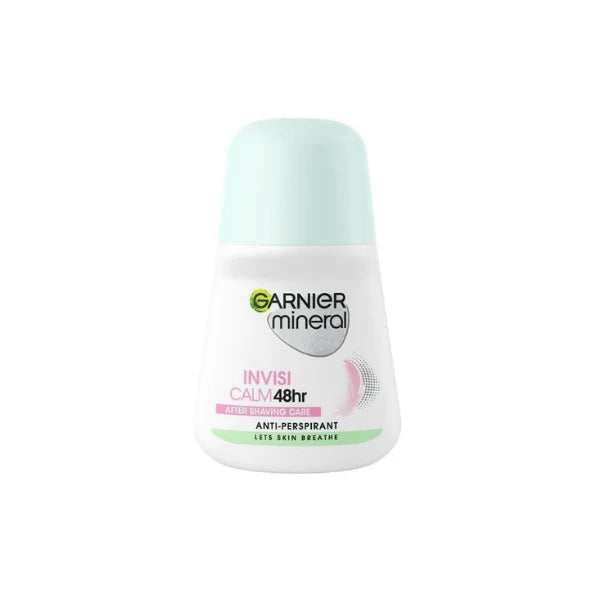 Garnier InvisiCalm Roll-On Deodorant 50ml Smooth Odor-Free Skin