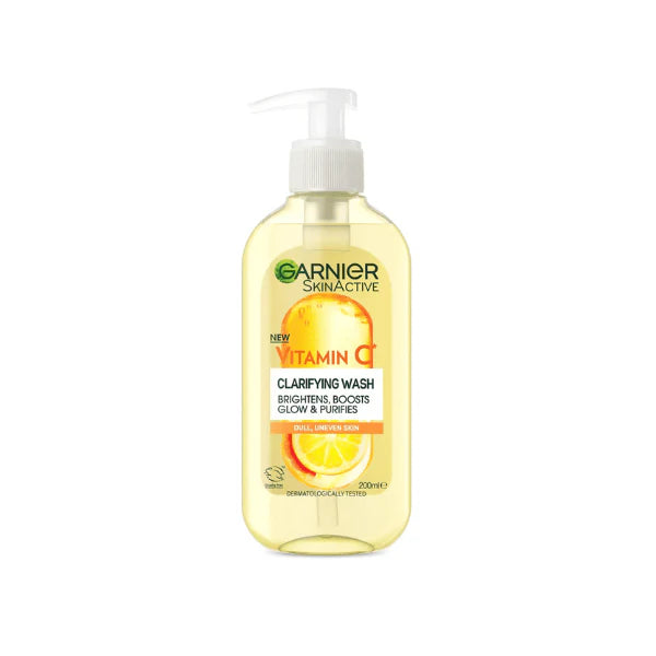 Garnier Skin Active Vitamin C Cleanser 200ml Refresh & Brighten Your Skin