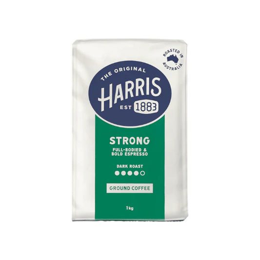 Harris Strong Ground Coffee 1kg Bold Flavor and Intensity in Every Brew