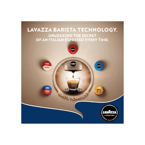 Lavazza A Modo Mio Dek Cremoso 16-Count Coffee Pods Premium Decaf Delight for Coffee Lovers